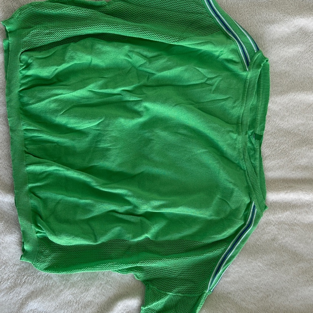 United Colors Of Benetton Lush Green Knit Top